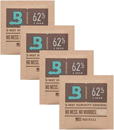 Kit Boveda 62% 4g c/ 4 un - Regulador de umidade